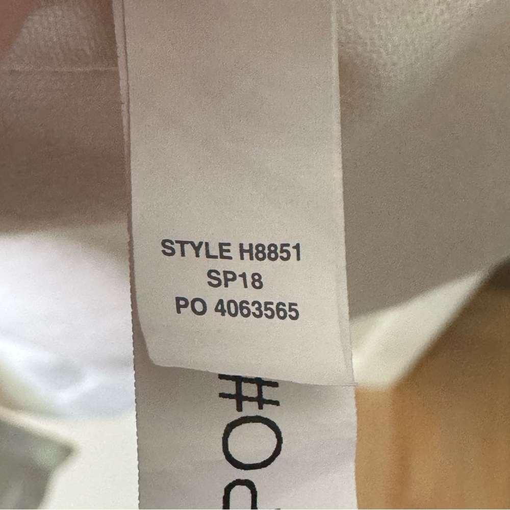 Madewell High Slit Denim Midi Skirt White Button Front Size 31 Style H8851 - Picture 13 of 16